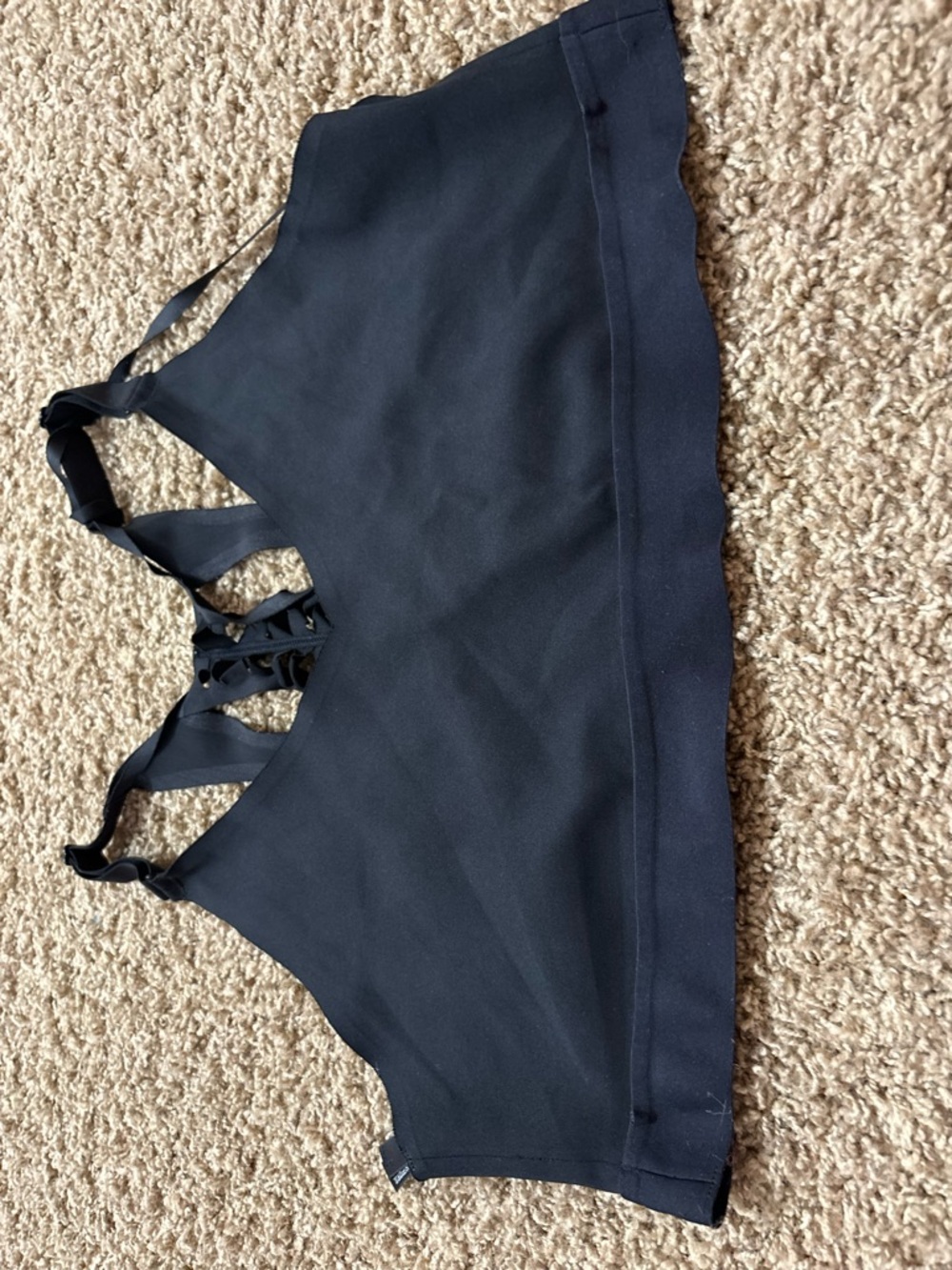 Victoria's Secret Black Strappy Bralette